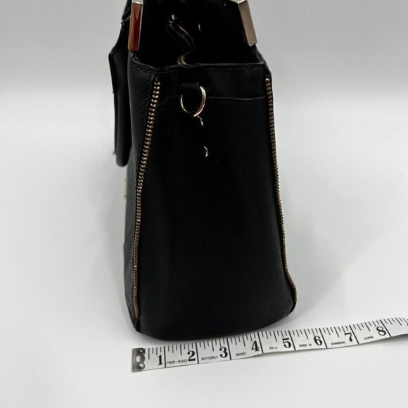 Rebecca Minkoff Black Gold Amorous Satchel - Picture 4 of 12